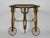 Mid-Century Modern Androgynous Figural Cast Iron Gueridon Table After Alberto Giacometti For Sale - Image 3 of 11
