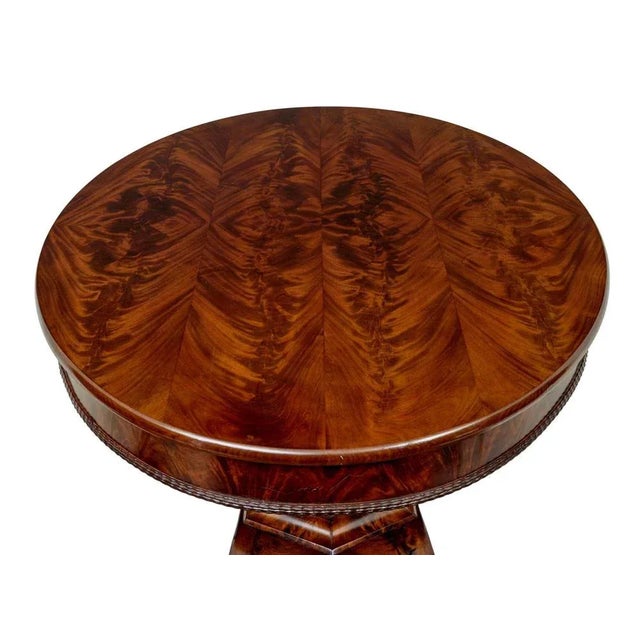 Wood Mid 19th Century Center Table with Writing Slope For Sale - Image 7 of 12