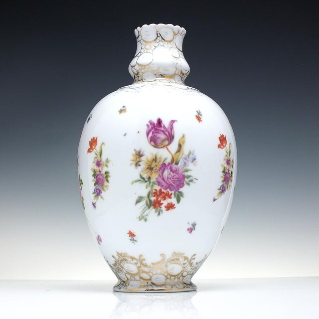 Antique Porcelain Vase by C.G. Schierholz & Sohn, 1890s For Sale - Image 3 of 11
