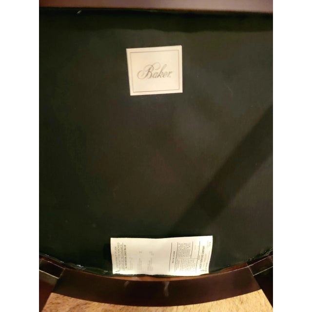 Barbara Barry for Baker Furniture Double X-Back Chair For Sale In Washington DC - Image 6 of 7