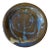 Late 20th Century Vintage Glazed Studio Pottery Plate Signed Dated For Sale