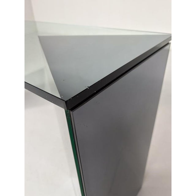 1970s Console Table in Mirrored Glass by Guiseppe Raimondi for Cristal Art, Italy, 1970s For Sale - Image 5 of 11