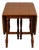 Traditional Maple Expandable Drop Leaf Gateleg Dining Table For Sale