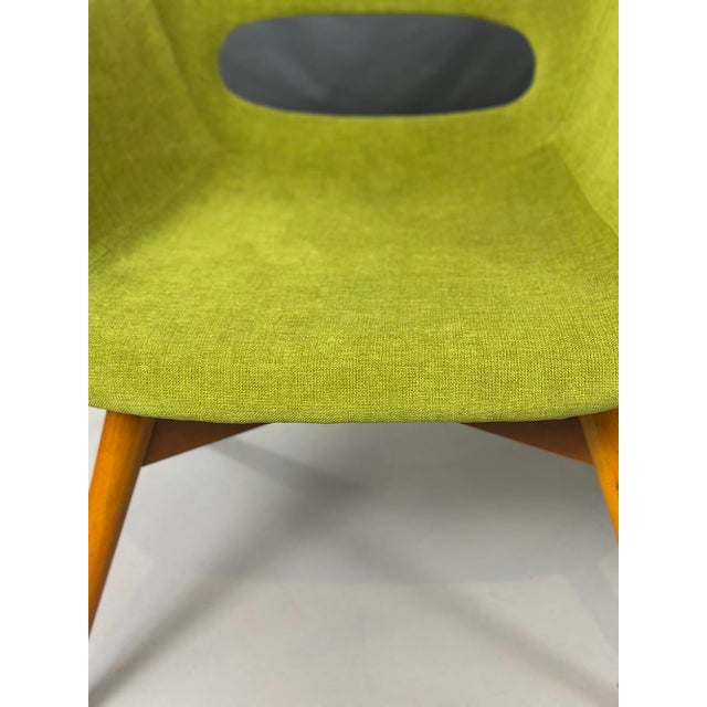 Set of Mid-Century Modern Armchairs by Miroslav Navrátil, Czech Republic, 1950s For Sale - Image 10 of 11