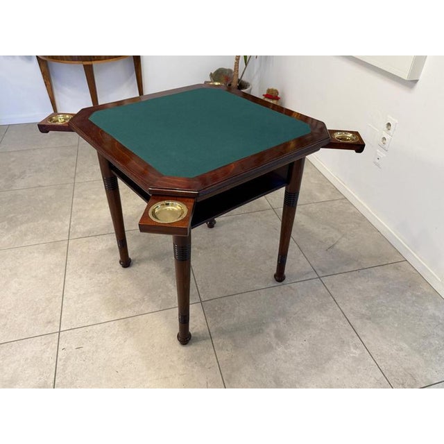 Original restored Thonet gaming table/chess table/games table/poker table. Dimensions: Height x Width x Depth 79 x 76 x 76...