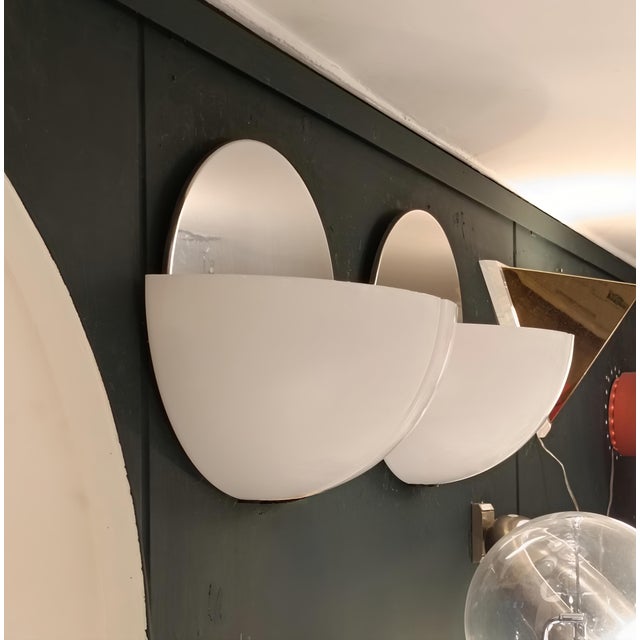 Spicchio Wall Lamps by Danilo & Corrado Aroldi for Stilnovo, Italy 1970s Set of 2 For Sale - Image 6 of 10
