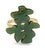 14k Yellow Gold Jade Ring For Sale - Image 4 of 6