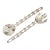 Emilia Castillo Shells and Starfish Silver Serving Set For Sale
