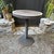 Brutalist 20th Century Brutalist Concrete Metal Cafe Table For Sale - Image 3 of 12
