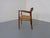 Mid-Century Modern Model 56 Armchair in Teak & Papercord by Niels Otto Møller for J.L. Møllers, Denmark, 1950s For Sale - Image 3 of 18