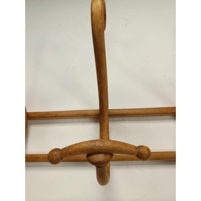 Wall-Mounted Coat Rack from Thonet, 1890s For Sale - Image 10 of 15