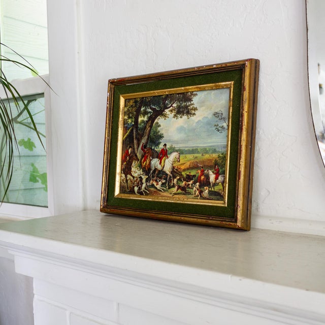 Hunting in the Forest of Fontainebleau by Antoine Charles Horace Vernet For Sale - Image 9 of 12