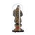 Religious Artist, Saint Anthony with Child Jesus, 18th Century, Wood with Glass & Silver Details For Sale - Image 6 of 6