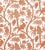 Contemporary Sample - The House of Scalamandr�� Balinese Peacock Wallcovering, Mandarin For Sale - Image 3 of 3