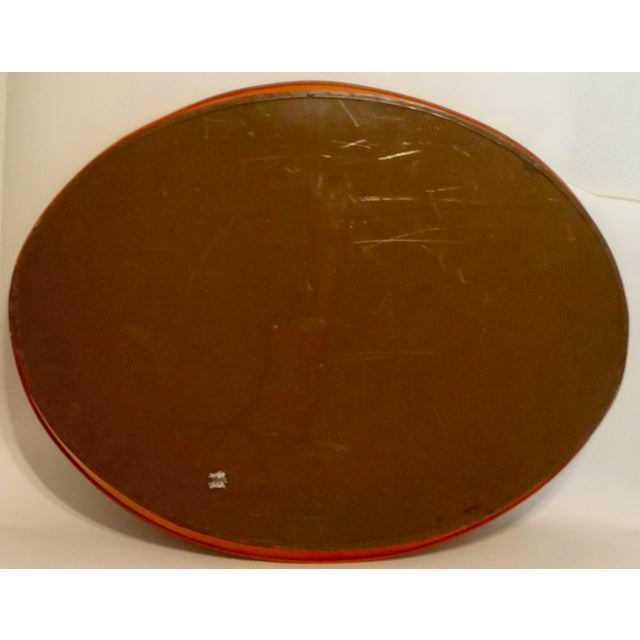 Antique French Hand Painted Chinoiserie Serving Tray For Sale - Image 17 of 17