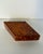 Italian Mid-Century Modern Burl Wood Decorative Box With Hinged Lid For Sale - Image 4 of 9