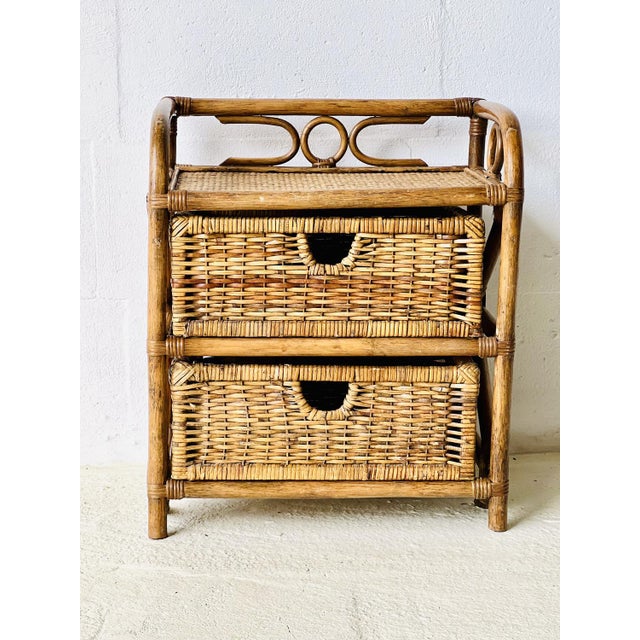 Rattan Side Table, 1990s For Sale - Image 16 of 16