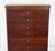 Brown Antique Traditional Mahogany 11-Drawer Sheet Music File Cabinet For Sale - Image 8 of 13