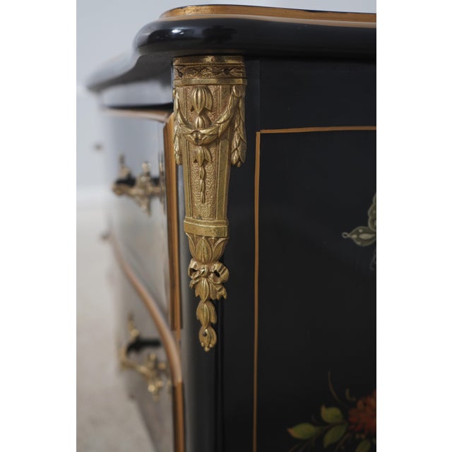 Century Chinoiserie Decorated 2 Drawer Commode For Sale - Image 14 of 18
