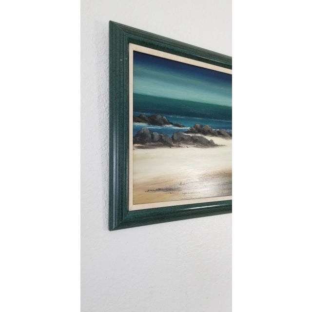 Vintage 1989 signed oil on Masonite framed, impressionistic painting by A. MATTERA, this painting is beautifully done and...