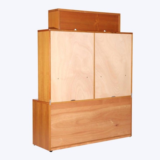 Jesper MCM Teakwood 3-Piece Modular Cabinet C1960 For Sale - Image 9 of 14
