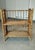 Beige Folding Shelf in Bamboo and Wicker, 1800s For Sale - Image 8 of 18