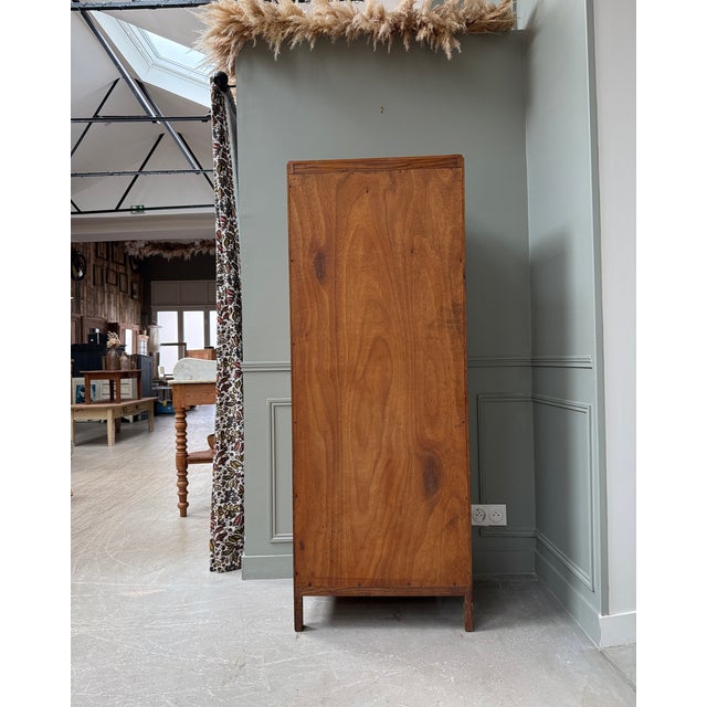 1950s Vintage Oak Bonnetière, 1950s For Sale - Image 5 of 15