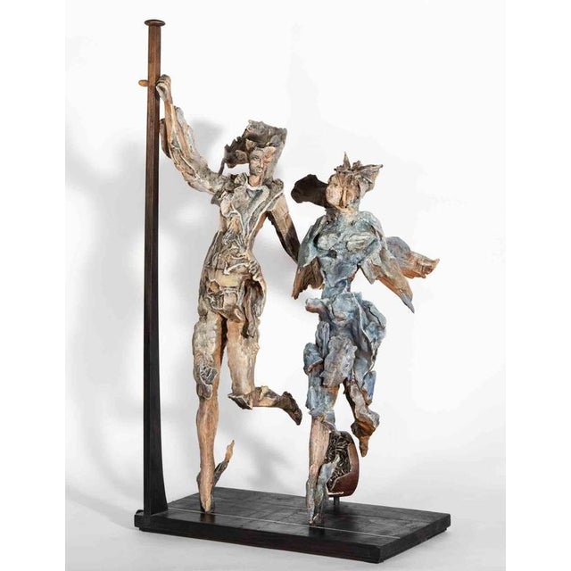 Lorenzo Servalli, Balances Sculpture, 1998, Wood For Sale - Image 4 of 4