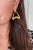 Givenchy Vintage Givenchy Triangle Pierced Earrings, Pair For Sale - Image 4 of 5