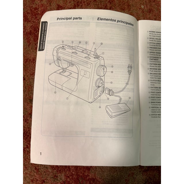 Instruction manual included - This vintage Baby Lock BL155 sewing machine, made in the 1990s, offers reliable performance...