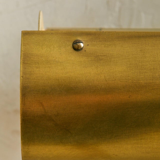 Swedish Brass Star-Perforated Sconce, 1940s - 2 Available For Sale - Image 4 of 18