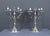 Late 19th Century Louis XVI Silvered Bronze Candelabra, Set of 2 For Sale - Image 12 of 14