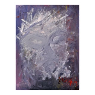 Figure in Purple Abstract by Daniel David Fuentes For Sale