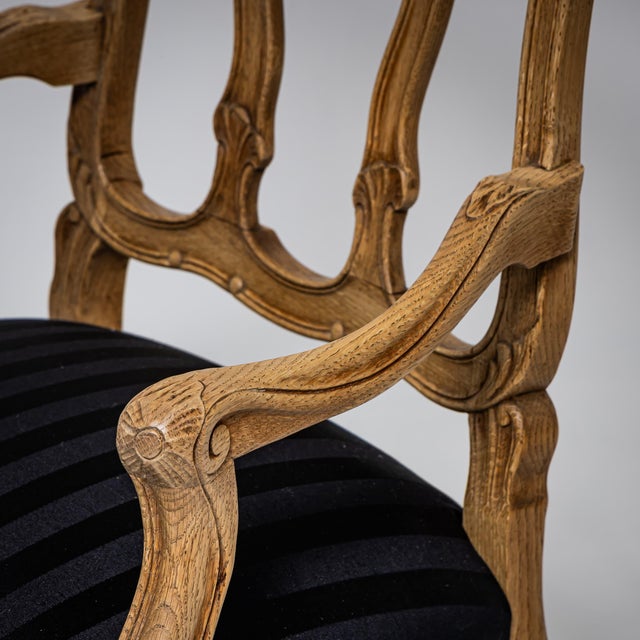 Vintage Side Chairs and Armchairs, Set of 8 For Sale - Image 12 of 15