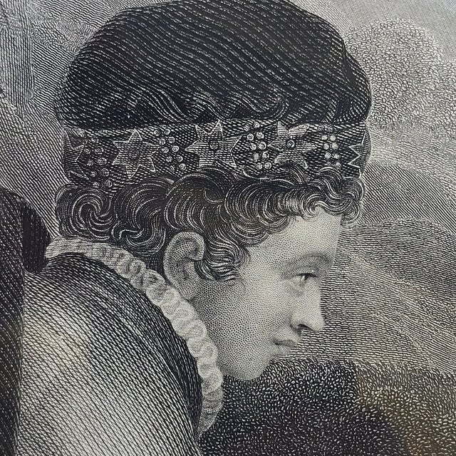 Tiziano Vecellio, Venus and the Lute Player, 1800s, Engraving For Sale - Image 4 of 17