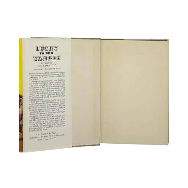 Joe DiMaggio was a man of few words. In his autobiography, Lucky to be a Yankee, first published while he still was...
