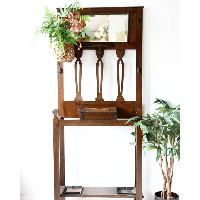 Antique English Hallway Stand For Sale - Image 6 of 13