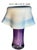 Art Glass Purple White Draped Vase Signed Rich Pitkethly For Sale - Image 18 of 18