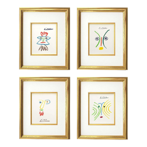 1960s Picasso Lithograph Set of 4 Stories-45-97-109-139