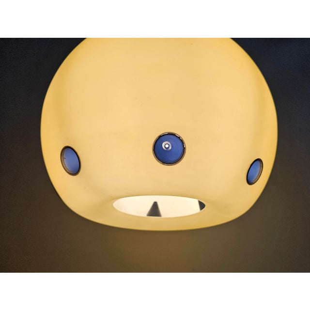 Glass Italian Glass Pendant Lamp by Rodolfo Dordoni, 1980s For Sale - Image 7 of 9