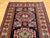 Vintage Persian Kurdish Rug, Hand-Knotted Wool, Geometric Pattern, Navy & Tan, 3x5 For Sale - Image 13 of 18