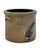 This Really is a Great Looking Antique American Primitive Stoneware Storage Jar - Crock. It is Rendered in the Small &...