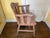 Rustic Vintage 1963 Attributed to A. Brandt Ranch Oak Rustic Captains Chair For Sale - Image 3 of 11