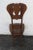 Wood Michigan Chair Co Early 1880s Gothic Carved Side Accent Desk Chair 6123 For Sale - Image 7 of 11