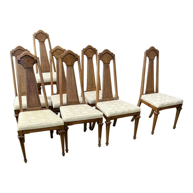 1960s Mid Century Dining Chairs - Set of 8 For Sale