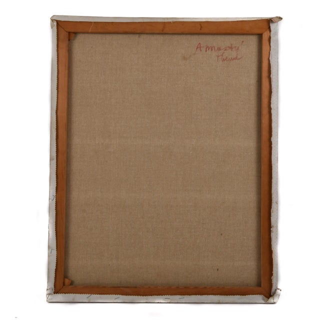 Loose Focus Portrait Oil on Canvas For Sale - Image 4 of 4