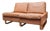 Model Conseta Two-Seater Leather Sofa by Wilhelm Möller for Cor, 1960s For Sale