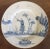 English Antique 18th Century English London Delft Blue & White Faience Platter in the Chinese Kangxi Taste For Sale - Image 3 of 11