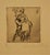 Etching and drypoint on paper. from the collection "Croquis du front Italien" - Album I. Hand signed and numbered. Edition...