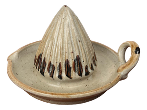 Mid-Century Modern German Studio Pottery Lemon Squeezer
